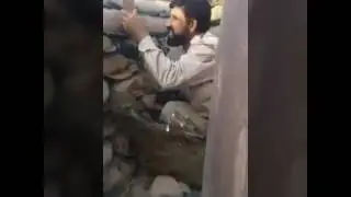 Sniper tiro com precis&atilde;o, guerra no Iraque, atirador de elite acerta tr&ecirc;s tiros de sniper em alvo