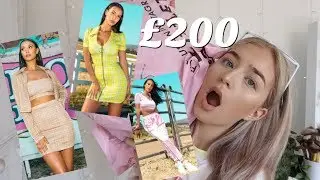I SPENT &pound;200 ON THE MAYA JAMA X PRETTYLITTLETHING COLLECTION...
