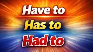 Use of Have to, Has to, Had to.  #English #PunjabiToEnglish