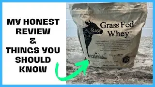 1 Ingredient Whey Protein Powder | Raw, Grass-Fed & Natural
