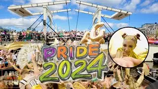 Amsterdam Pride 2024 Aftermovie - on the canals with the golden boat! 🌈🚤