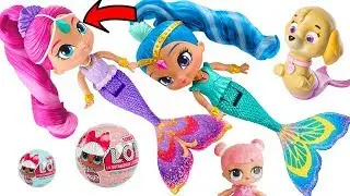 LOL Surprise Dolls Shimmer and Shine Mermaids Water Play Color Changing Charm HOTEL TRANSYLVANIA 3