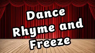 Dance, Rhyme and Freeze Challenge for Kids! | Rhyming Words for Kids | Twinkl Kids Tv