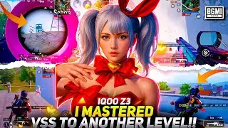 I Mastered VSS in Bgmi - The Silent Weapon 🔥 4 Finger Girl Gamer | BGMI