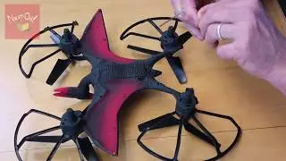 DINO DRONE TUTORIAL - How To Set Up And Fly The Mime Control&trade; Dino Drone&trade;