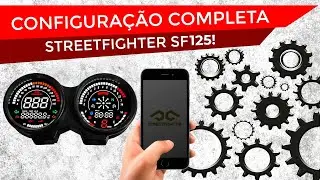 Configurações painel StreetFighter SF125 - passo a passo fácil e rápido