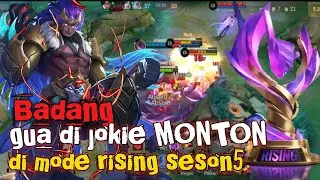 Badang Mode Terlarang? Monton Turun Tangan? Badang Gua Jalan Sendiri di Ranked di jokie?