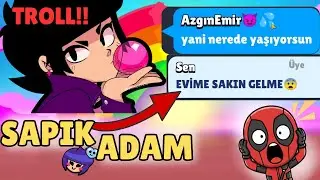 Brawl Stars'ta Neden Fake Kız Taklidi Yaptım?🤯(B&Uuml;Y&Uuml;K TROLL)