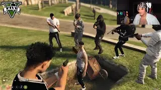 BURYIN OPPS ALIVE AT DA CEMETERY!⚰ | HOOD GANG ROLEPLAY!🔫🏚 | GTA 5 RP LIVE STREAM!🔥