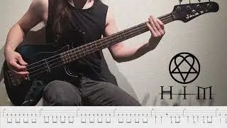 Join Me In Death - HIM (bass cover & tab)