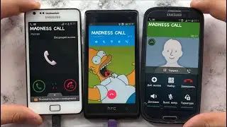 Incoming Call & Outgoing Call Samsung Galaxy S2 Plus, HTC Desire 600, Samsung Galaxy S3/Madness Call