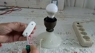 CHANGER LE CÂBLE ET L'INTERRUPTEUR D'UNE LAMPE DE CHEVET