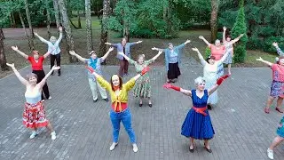 Танцевальный флешмоб "Московского долголетия" в ЦМД "Зеленоградский"