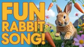 Bunny Spring Song | Cute Rabbit Nursery Rhymes and Bunny Kids Music for Learning Seasons