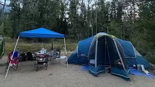 Camping overland #offroadoverland #lakecamping #mountains 