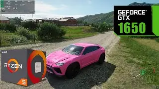 Forza Horizon 4 : ON GTX 1650 + Ryzen 5 5600X