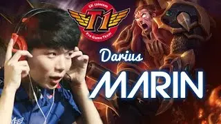 SKT T1 MaRin DARIUS Top vs Fiora Patch 5.18 | League of Legends