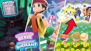 2 NEUE Trailer + MEW & JIRACHI INGAME EVENT f&uuml;r Pokemon Strahlender Diamant und Leuchtende Perle!