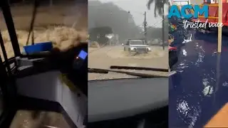 ‘We’re going to sink!': floods and high swells cause havoc in Northern Beaches