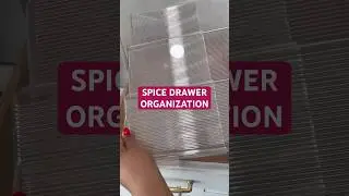 Spice Drawer Organization #amazonhaul #amazon #homedecor #kitchen #organization #asmr #spices #home