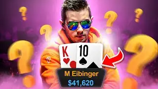 Matthias Eibinger CLUELESS In $20,000 River Spot - High Stakes Poker