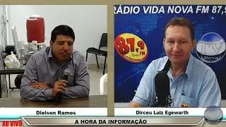 Dieison Ramos, coordenador do DINETEC, faz uma avaliação sobre o evento e anuncia a visita do vice g