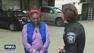 Milwaukee County deputy's random act of kindness helps cancer survivor | FOX6 News Milwaukee