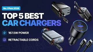 Stop Buying Bad Car Chargers! 🔥 Top 5 Best Car Chargers 2026
