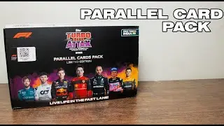 TOPPS FORMULA 1 TURBO ATTAX 2022 PARALLEL PACK OPENING