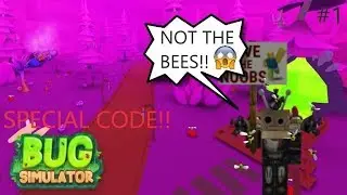 Bug Simulator Beta #1 || SPECIAL CODE! || NOT THE BEES!!