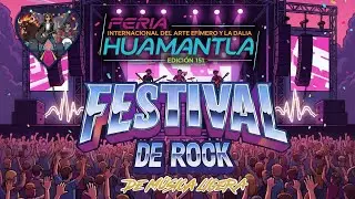 🎸 &iexcl;&Eacute;PICO! Festival de Rock 'De M&uacute;sica Ligera' en la Feria de Huamantla 2025 | 29 de agosto