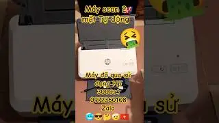 M&aacute;y scan 2 mặt cũ gi&aacute; rẻ Hp 3000 s4 0972360108 #vitinhminhkhang