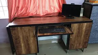 Aluminium computer table