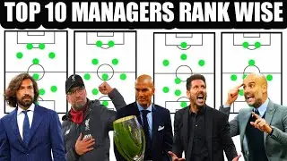TOP 10 BEST MANAGERS IN [ unique formation ] ONLINE MATCH &bull; PES 2021 MOBILE