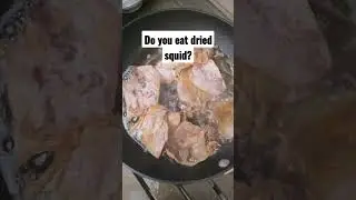 fry dried squid like this