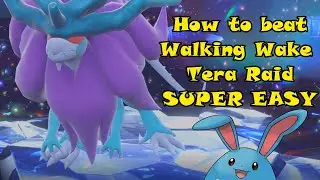 How to beat Walking Wake Tera Raids in Pokemon Scarlet! BIG DISAPPOINTMENT