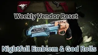 Nightfall emblem, Insane Shaders & Double Rewards - Destiny 2