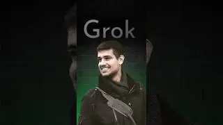 GROK AI 🤖☠️ made by X 👽#shorts #grok3 #ai