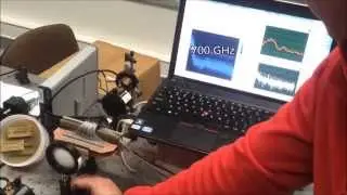 Luvitera's terahertz camera prototype testing