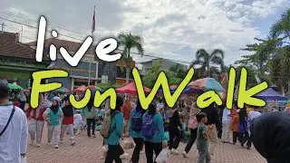 Live Fun Walk HUT Ke-80 Kemenag di Trenggalek