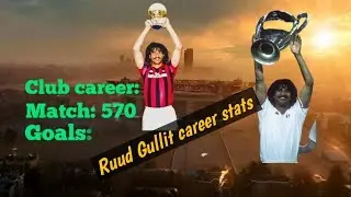 Ruud Gullit football career stats