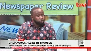 Gachagua speaking in Kikuyu is an impeachable offense: Hans Rop FULL INTERVIEW | #MorningCafeTV47