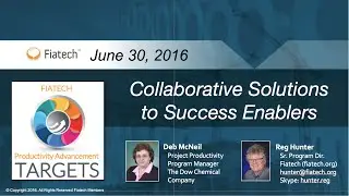 Fiatech Locking-in Unique Approach to Productivity Improvements