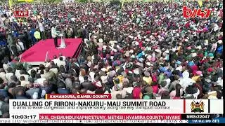 Beginning in Jan 2026, we shall extend the SGR from Naivasha to Kisumu and onward to Malaba:Ruto