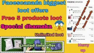 Faces Canada biggest loot offer🔥 all makeup products | how to get😍#facescanada #viralvideos #loot