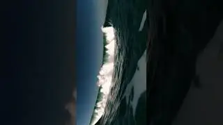 RARE FOOTAGE OF TSUNAMI ON KARACHI BEACH.