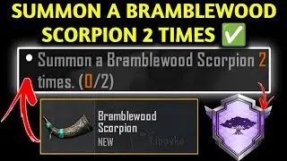 SUMMON A BRAMBLEWOOD SCORPION 2 TIMES ✅ HOW TO SUMMON BRAMBLEWOOD SCORPION