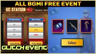 Get Permanent Outfit, Scar-l + Popularity  Free || Uc Station Event Explained In BGMI (Hindi)