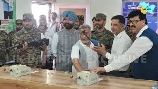 J&K: Chain Singh Motivates Young Girls at Army&rsquo;s Archery & Shooting Competition in Doda.