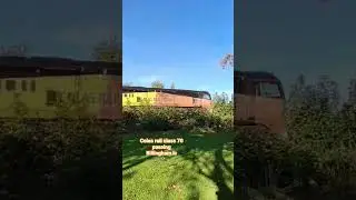 colas rail class 70 passing Billingham lc
